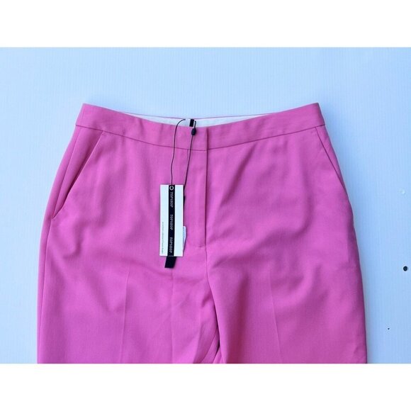 Topshop Women’s Pink Straight Leg Work Pants Size 8 US - Picture 5 of 10
